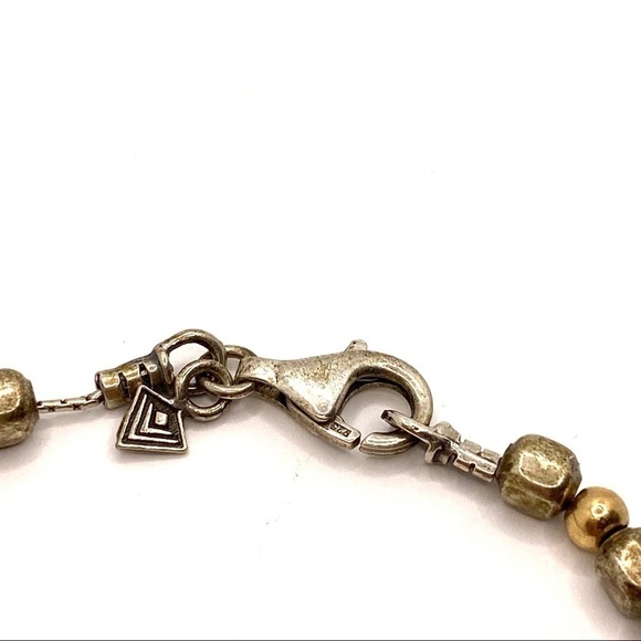 SILPADA Bracelet Jewelry Retired Sterling Silver 14K Gold Filled Bead Bracelet - Picture 10 of 12